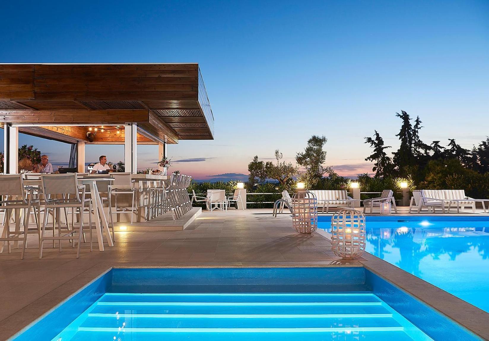 Glavas Inn Hotel Gerakini Exteriér fotografie